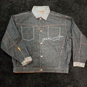 Vintage FUBU Platinum FAT ALBERT Jean Jacket